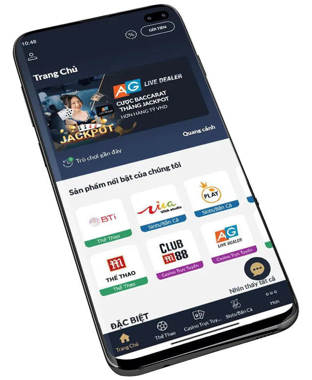 Giao diện thân thiện người dùng roobet app